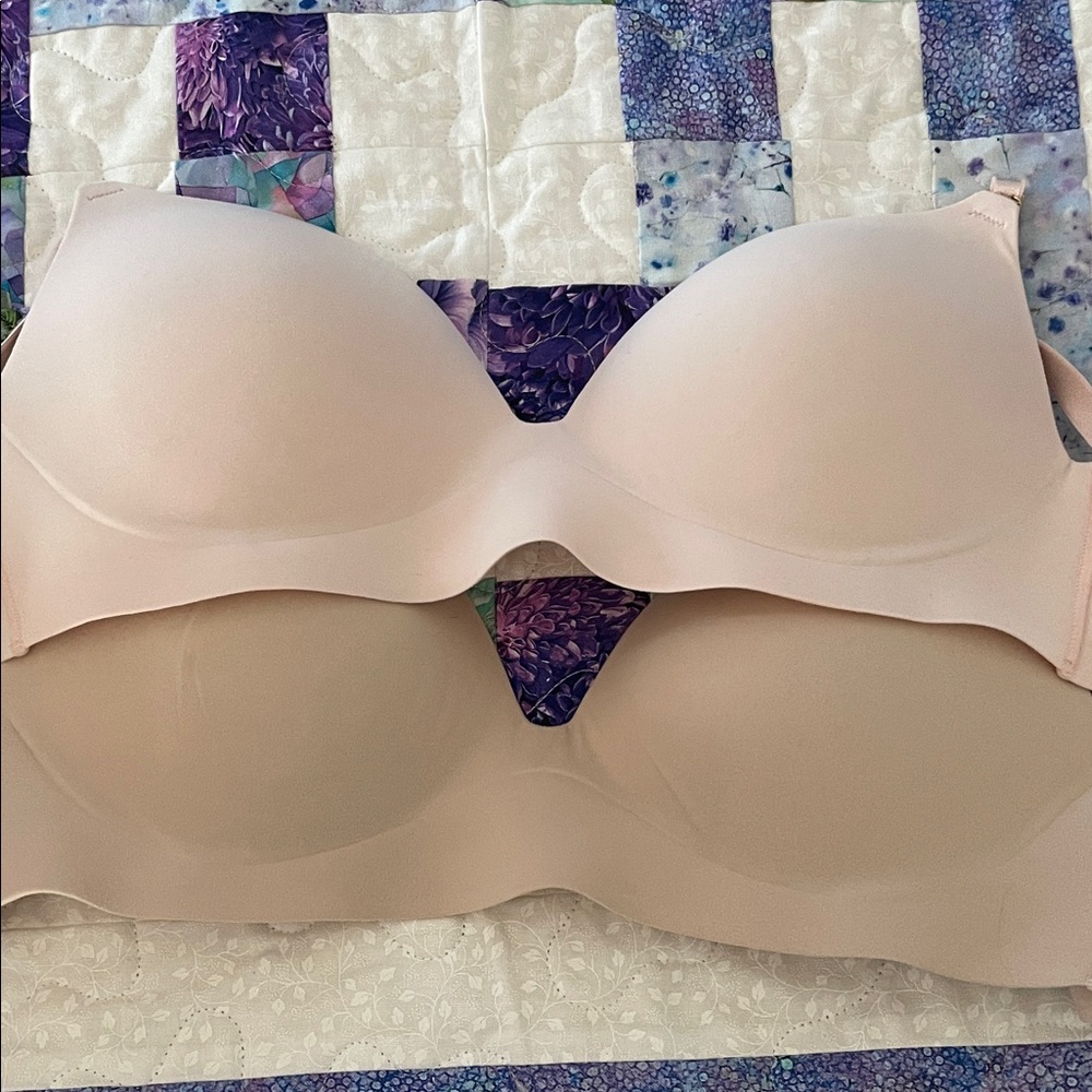 Victoria's Secret Light Pink and Nude Bras